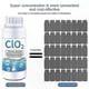 thumbnail image 3 of 200 Count Food Grade Effervescent Disinfectant Tablets for Bacterial Control and Sanitation, 3 of 5
