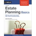 thumbnail image 2 of Pre-Owned Estate Planning Basics (Paperback) 1413329454 9781413329452, 2 of 2