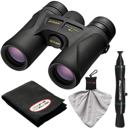 Nikon Prostaff 7S 10x42 ATB Waterproof/Fogproof Binoculars with Case + Cleaning + Accessory Kit
