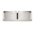 thumbnail image 4 of Mens Chisel Stainless Steel 8mm Beveled Edge Wedding Band Ring, 4 of 6