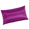 thumbnail image 6 of Solid Color Satin Pillowcase Delicate Skin - Standard Size: 20 X 30'', 6 of 10