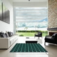 thumbnail image 7 of Ahgly Company Machine Washable Indoor Rectangle Transitional Dark Cyan Green Area Rugs, 8' x 12', 7 of 7