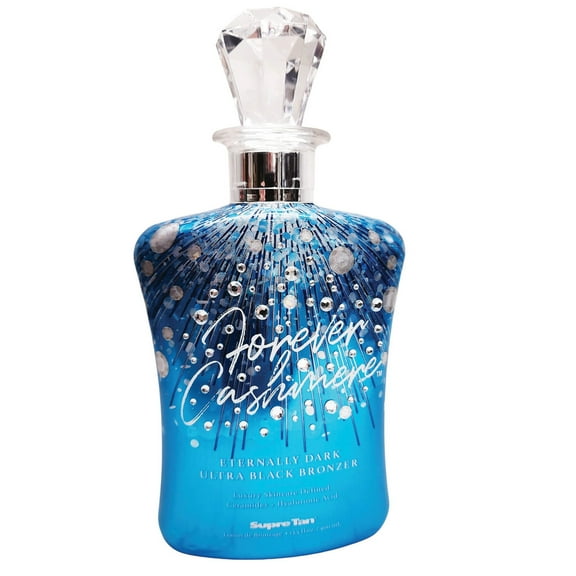 Supre Tan Forever Cashmere Eternally Dark Ultra Black Bronzer Tanning Lotion 13.5 oz.