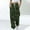 Army Green, variant on Ayolanni Cropped Womens Pants Trendy Valentine's Day Stretchy Brown Yoga High Waist Capris Ladies Pants
