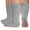 Grey（3 pairs）, variant on NOVAYARD 3 Pairs Non Slip Hospital Socks Wide Crew Edema Bariatric Socks