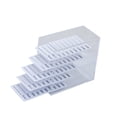 thumbnail image 2 of 5 capas Organizador de maquillaje del contenedor de extensión de la extensión de la extensión de las pestañas de la caja de pestañas, 2 of 8