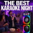thumbnail image 4 of RIDWIND High Power Dual 15" Woofers Portable Bluetooth Speaker Indoor & Outdoor Loud Heavy Bass Sound System With Microphone RGB Party Lights Remote Control Support TWS/USB/FM/AUX/TF, 4 of 15