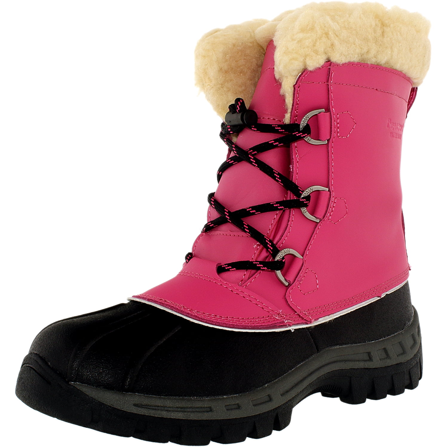 pink bearpaw boots