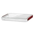 thumbnail image 2 of Caja de almacenamiento de archivos, organizador de almacenamiento de documentos, caja de almacenamiento de archivos de cartas, para hogares comerciale , rojo M M rojo, 2 of 9