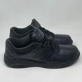 thumbnail image 3 of New Balance 813 Sneakers Mens 10 D Black Leather Lace Up Walking Comfort Shoes, 3 of 6