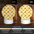 thumbnail image 3 of Naloa Light Yellow Plaid Sunflower Acrylic LED Night Light Custom LED Lights Personalized Nightlight Customized Gifts for Family Couples Friends, 3 of 9