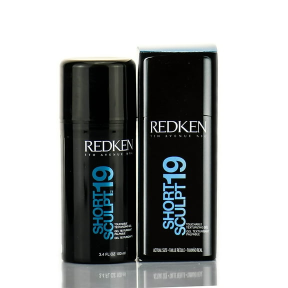 Redken Short Sculpt 19 Touchable Texturizing Gel, 3.4 Oz