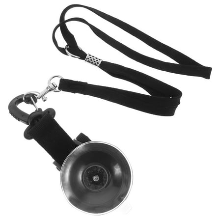 WEUVEB Dog Holder For Grooming In Tub Adjustable Nylon Pet Bathing Tether Black 1Set