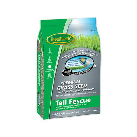 Dlf GREUN235 Premium Tall Fescue Grass Seed, Drought-Hardy,