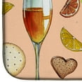 thumbnail image 4 of Drinks and Cocktails Peach Dish Drying Mat, 4 of 7