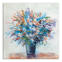 Creative Products Bright Bloomed Florals 30 x 30 Canvas Wall Art