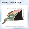 thumbnail image 5 of Cauagu Colorful Cat With Flowers Pattern 1 Pcs Working Caps,Adjustable Working Hats Elastic Scrub Hats Nurse Scrub Cap Nurse Hats Elastic Tie Back Hats Unisex,One Size, 5 of 7