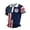 Navy-R2, variant on Homeyce Men's American Flag Polo Shirt Us 250th Anniversary 4th Of July Golf Shirts Short Sleeve Usa Flag Print Polo T-Shirts Button Up Independence Day Patriotic Outfit,Blue S