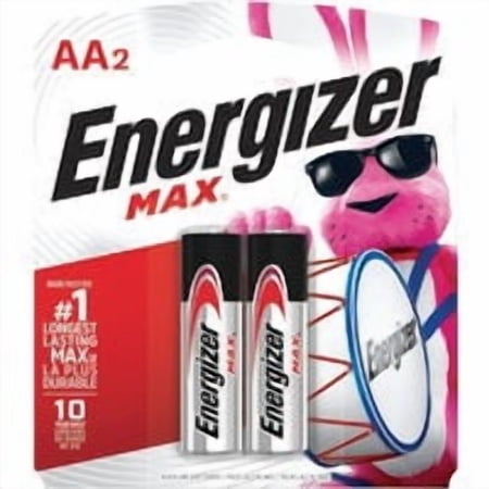 Energizer Max AA Alkaline Battery - Pack of 8