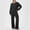 (Fashion 55)Black, variant on Aimik Womens 2 Piece Outfits Crop Long Sleeve Sweatshirt and High Waisted Wide Leg Pants Set Fall Winter Casual Lounge Sets