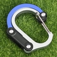 thumbnail image 4 of CSChome Outdoor Buckle Multifunctional Carabiner Hanging Buckle Strong Load-Bearing Aluminum Alloy Rotating D-Type Clip, 4 of 7