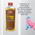 thumbnail image 4 of Holloway House Wood Restorer, Lemon Oil, 16 oz, Household Cleaner, 4 of 6