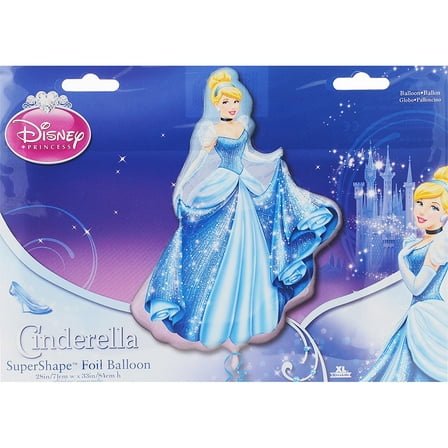 33" Cinderella Shaped Foil Balloon