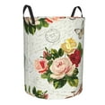 thumbnail image 2 of Balery,Laundry Hamper With Handles Laundry Basket Vintage Bike Flower Butterfly Round Laundry Baskets Circular Hamper For Bathroom Organizer Basket Lightweight Storage Baskets For Bathroom, 2 of 8