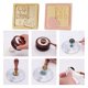 thumbnail image 5 of Cabeza De Sello Cabeza de sello de bricolaje Cabeza de sello de metal ornamental para invitaciones de boda (librerías) Ndcxsfigh Libre de BPA, 5 of 9