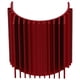 thumbnail image 2 of Disipador de de Aluminio de 40-42 mm para Motores de Coches RC 4268 4274 4092 1515 1/8 1/10/ Truck RC Cars Rojo, 2 of 5