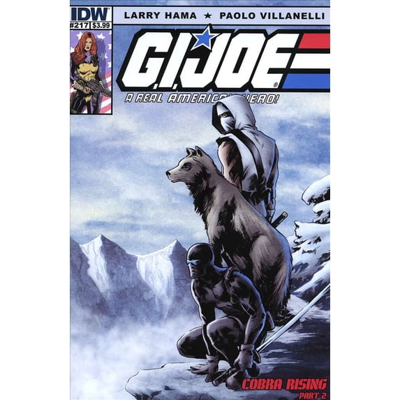 G.I. Joe, A Real American Hero #217 VF ; IDW Comic Book
