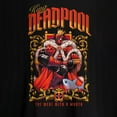 thumbnail image 2 of Marvel Deadpool Shirt Mens Merc With A Mouth King Short Sleeve Graphic Tee, 2 of 4