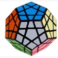 thumbnail image 1 of Megaminx Magic Cube alta velocidad rubiks Cube Puzzle Toy, Brain Teasers juego negro y colorido (color como se muestra) Envío desde EE. UU. Ormromra  FLD-460, 1 of 6