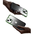 thumbnail image 6 of for iPhone 14 Case for iPhone 13 Case Gradient Black Green Shockproof Bumpers Cases for iPhone 13/14, 6 of 12