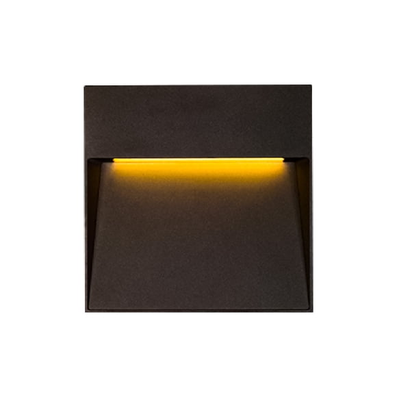 Luz de Cortesía LED para Exterior Sobreponer 8 W Luz Suave Cálida 3000 k A Prueba de Polvo y Salpicaduras de Agua