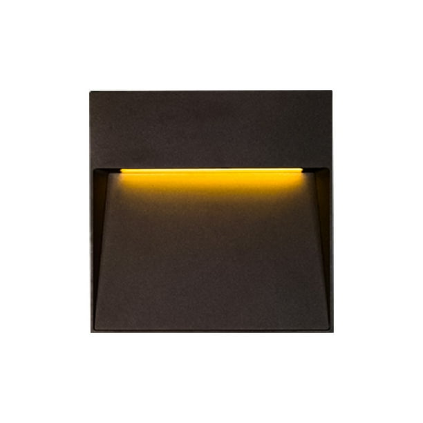 Luz de Cortesía LED para Exterior Sobreponer 8 W Luz Suave Cálida 3000 k A Prueba de Polvo y Salpicaduras de Agua