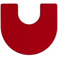 thumbnail image 2 of Mobile 60''W x 66''L Horseshoe Red Thermal Laminate Activity Table - Height Adjustable Short Legs, 2 of 3