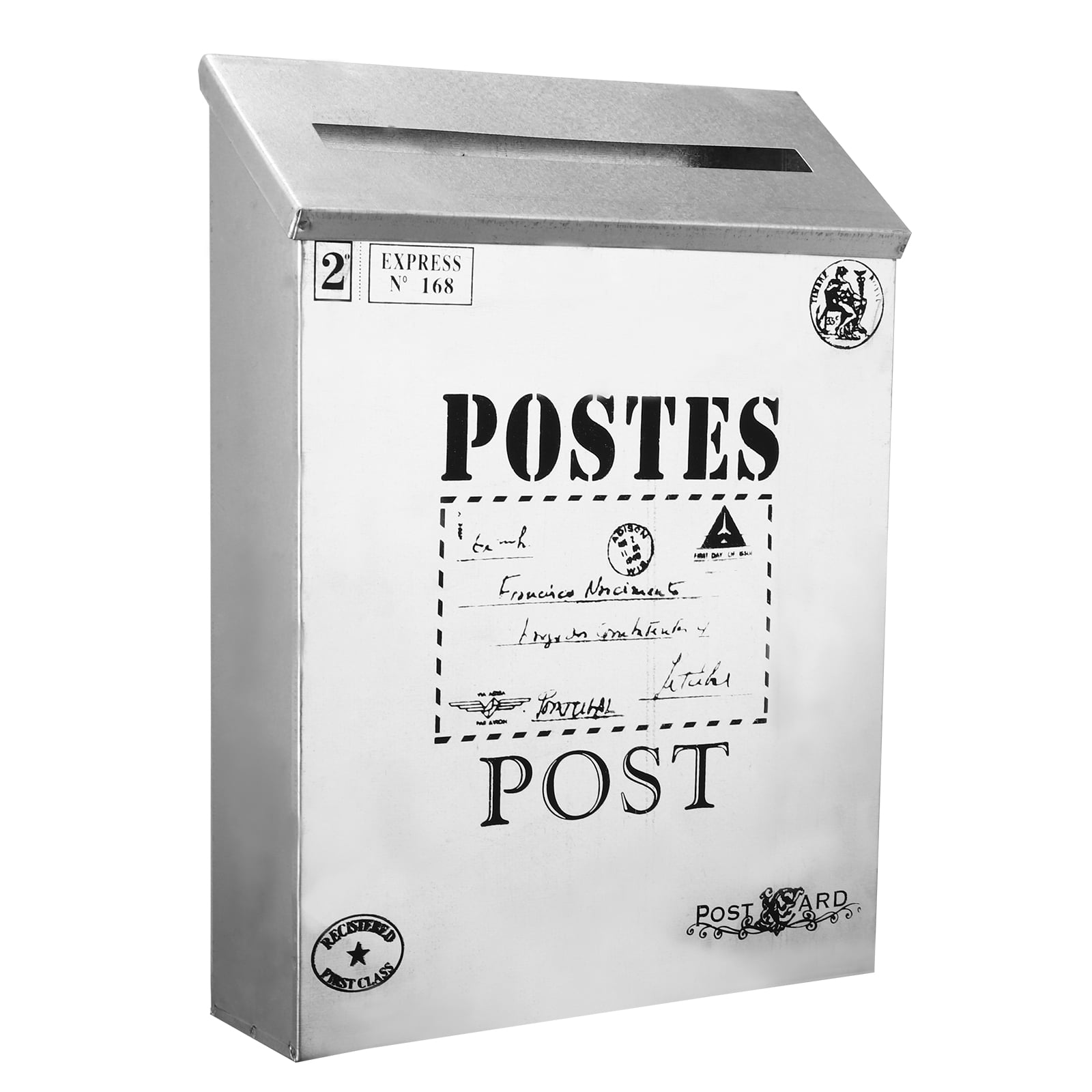 Worgeous 2 pcs Multifunctional Letter Box Post Box Decor Photo Props for Decoration