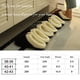 thumbnail image 5 of Pantuflas de espuma viscoelástica cómodas con forro polar de felpa similar a la lana y suela de goma antideslizante para interiores y exteriores, 5 of 8