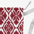 thumbnail image 3 of Simply Daisy Ceylon 18 x 29 in Red Laundry Bag, 3 of 3