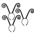 thumbnail image 1 of Miangastore Bandeau Antenne Anti-Insectes Lot de 3 Noir Bandeau Antenne pour Performance sur Scène, 1 of 8