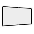 thumbnail image 4 of Maoww 1pc Portable Foldable Non-crease White Projector Curtain Projection Screen 16:9 (60inch), 4 of 8