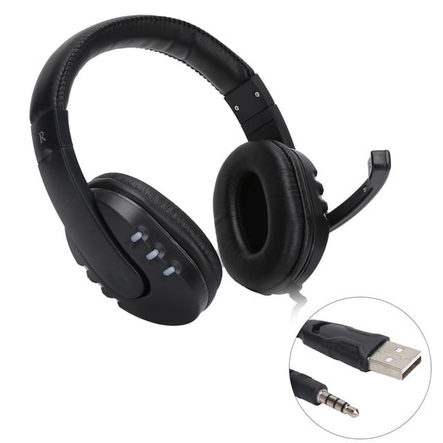 Auriculares para juegos LED, luz de respiración colorida, sonido estéreo, auriculares con cable deportivos electrónicos
