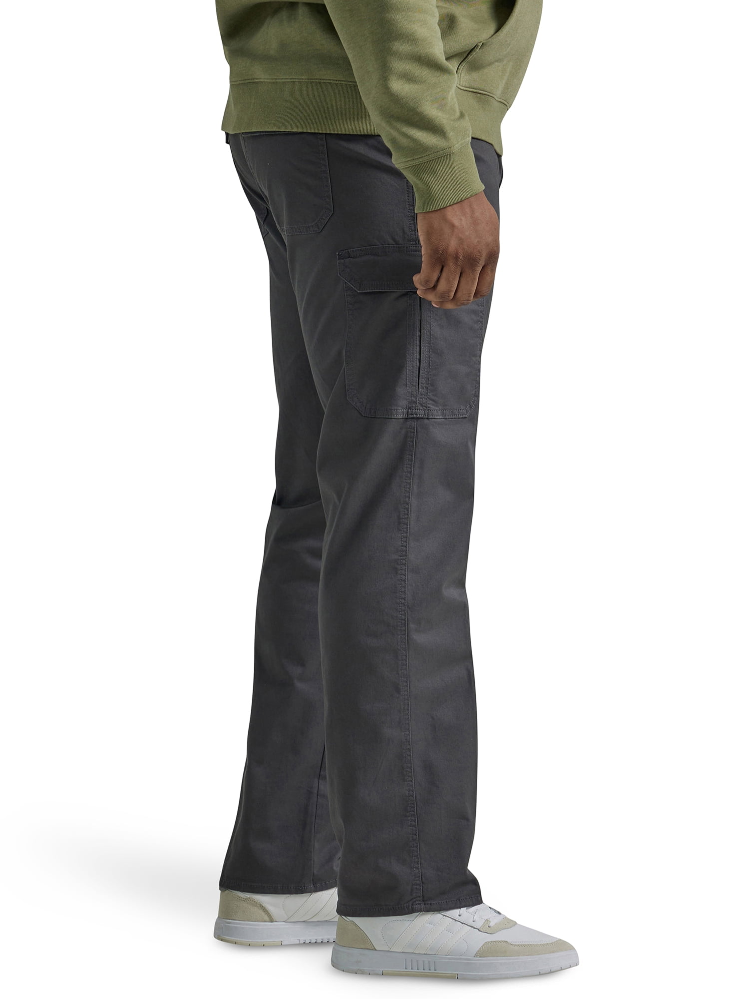 Lee® Big Men's Extreme Motion Straight Fit Twill Cargo Pant with Flex Waistband