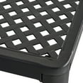thumbnail image 5 of Cast Aluminum Table with Metal Weave Top / Suitable for Outdoor Gatherings, 5 of 5