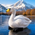 thumbnail image 2 of Cute Simulation Swan Plush Stuffed Animals Toy Fluffy Sofa Chair Decor Body Pillow Birthday Gifts, 2 of 5