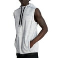 thumbnail image 2 of AND1 Men's and Big Men's Active Sleeveless Hooded Athletic Top, up to size 3XL, 2 of 4