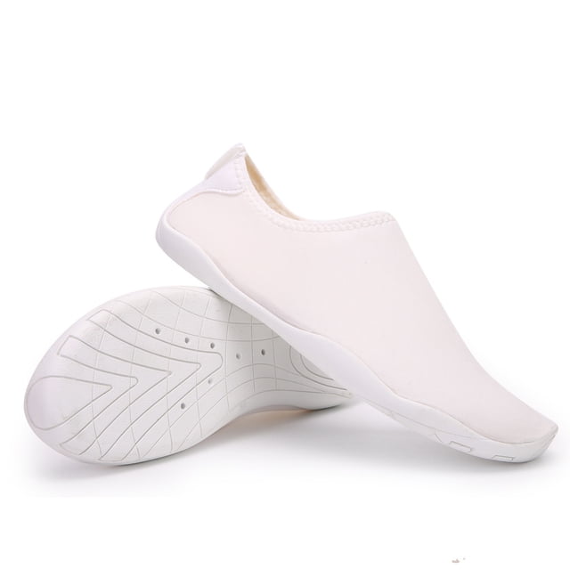 Zapatos Acuáticos Aqua Shoes Zapatillas de buceo transpirables Zapatillas de correr para mujeres y hombres (blanco37) Ehuebsd Para Estrenar