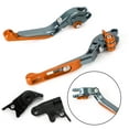 thumbnail image 1 of Adjustable Extendable Brake & Clutch Lever for Speed Triple R 1200 Scrambler Orange, 1 of 10