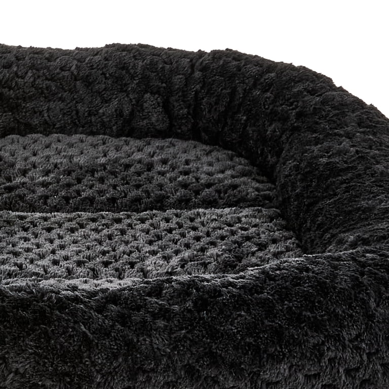 Vibrant Life Small Cozy Luxe Crate Mat, Dark Gray, 24" x 18" photo 3